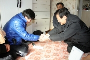 서승환 장관, 자동차사고 피해 매입임대주택 가정 방문