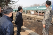 유일호 장관, 통일시대 대비 철도망 구축 및 경원선 단절구간 복원 관련, 현지조사 및 현안 논의