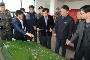 유일호 장관, 통일시대 대비 철도망 구축 및 경원선 단절구간 복원 관련, 현지조사 및 현안 논의
