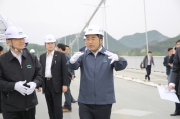 유일호 장관 새만금 종합개발사업지구 방문