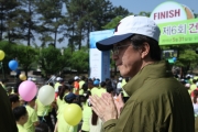 김경환 1차관, 제6회 건설인하프마라톤대회