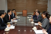 유일호 장관, 제롬 파스키에 주한 프랑스 대사 면담
