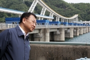 유일호 장관, 팔당댐 현장방문