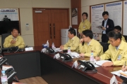 유일호 장관, 김포공항 메르스 현장점검