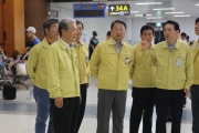 유일호 장관, 김포공항 메르스 현장점검