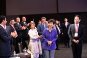 유일호 장관, 유라시아 교통 물류 국제심포지엄 참석