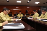 강호인 장관, 제주공항체류여객 비상수송대책본부 방문