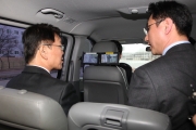 강호인 장관, 차세대도로교통용 정밀위성항법 시연회