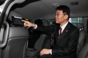 강호인 장관, 차세대도로교통용 정밀위성항법 시연회