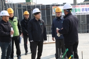 김경환 1차관, 중소규모 건축현장 점검