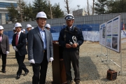 강호인 장관, 제로에너지 주택 실증단지 현장방문