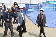 강호인 장관, 제로에너지 주택 실증단지 현장방문