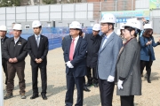 강호인 장관, 제로에너지 주택 실증단지 현장방문