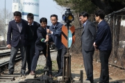 최정호 2차관, 철도물류현장 방문