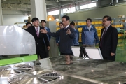 최정호 2차관, 철도차향 부품 강소기업 현장방문