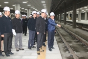 강호인 장관, 수도권고속철도 수서역사 건설현장