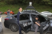 최정호 2차관, 서울대 지능형자동차연구센터 방문