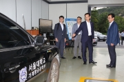 최정호 2차관, 서울대 지능형자동차연구센터 방문