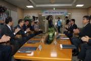 화물운송시장 발전방안 발표 관련, 2차관 기자단 간담회 및 교통물류실장 정부-업계 공동합의문 서명식