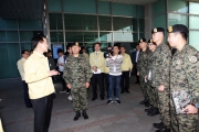 강호인 장관, 철도파업관련 철도교통관제센터 방문