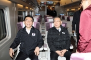 강호인 장관, 수서고속철도 시승