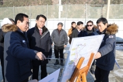 강호인장관, 동계올림픽 접근도로망 도로건설공사 현장 방문