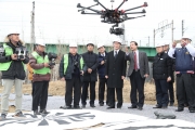 강호인 장관, 국가안전진단 토론 및 노후SOC(한강철교) 드론 활용 현장점검