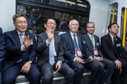 강호인장관 제1회 글로벌 스마트철도 컨퍼런스 개막식 참석
