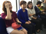 김현미장관, 수도권 급행열차 확대운행 행사 및 시승식