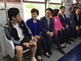 김현미장관, 수도권 급행열차 확대운행 행사 및 시승식