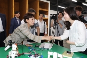 김현미장관, 천안 원도심 도시재생사업현장 방문