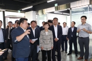김현미장관, 천안 원도심 도시재생사업현장 방문