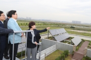 김현미장관, 송도 스마트시티 센터 방문
