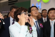 김현미장관, 스마트국토엑스포 참석