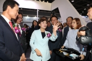 김현미장관, 스마트국토엑스포 참석