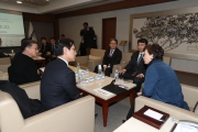 김현미장관, 서울역 철도교통관제센터 방문 및 설 연휴 및 올림픽기간 특별교통대책 점검