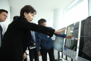 김현미장관, 스마트시티 국가 시범도시 방문