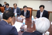 손병석차관, 노동계 업계 발주기관 관계부처 참여 간담회