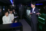 김현미 장관, 자율주행차 국민체감행사 참석