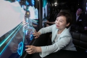 김현미 장관, 자율주행차 국민체감행사 참석