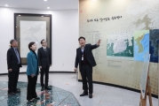 김현미 장관, 국토지리정보원, 호매실 지구 방문