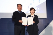 김현미 장관, 타고솔루션즈 택시 출시 관련 행사