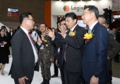 김정렬 차관, 국제물류산업대전 개막식 사진