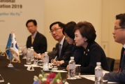 김현미 장관, ICAO 항공운송심포지엄 및 국제항공협력콘퍼런스 2019 개회식 참석