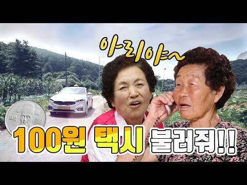 언제든 어디든 원할 때면 달려오는 100원 택시