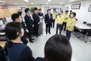 김현미 장관, 철도노조파업 비상수송 현장점검
