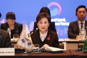 한 아세안 스마트시티 전시관 장관투어