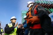 서해선 복선전철 건설현장