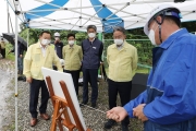 손명수 2차관 철도 및 도로 수해복구현장 점검