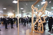 대륙철도 상징조형물 잇다 제막식